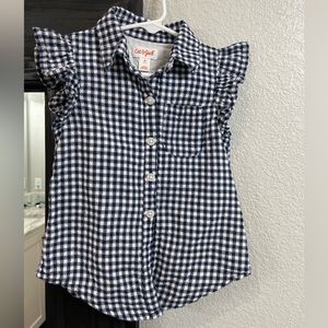 Cat and Jack toddler girl navy top 3T